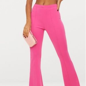 High Waisted Pink Pants